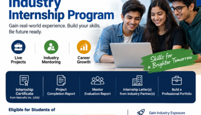 Netcraftz Career Accelerator – Industry Internship Program